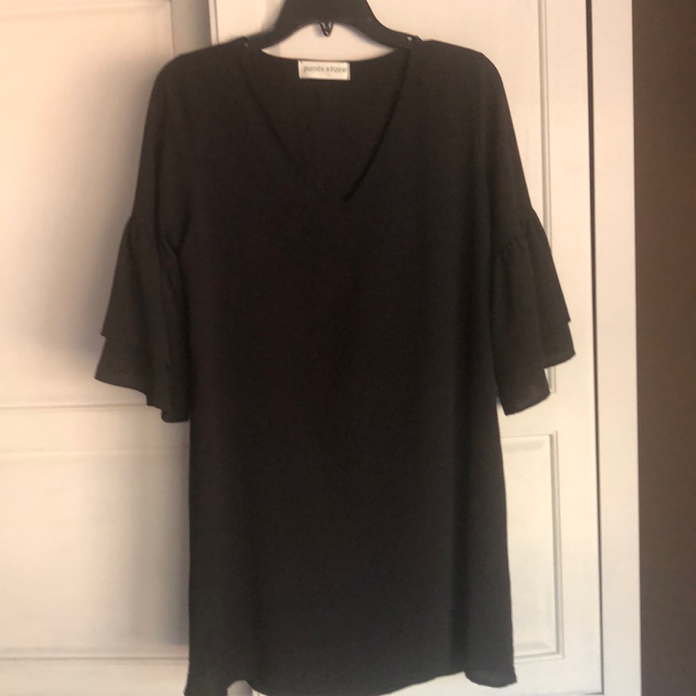 Black cocktail dress
